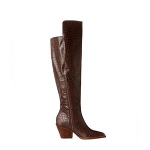 Zodiac Ronson Dark Brown Over the Knee Boots 8.5